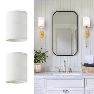 Cylindrical Shades (Set of 2)