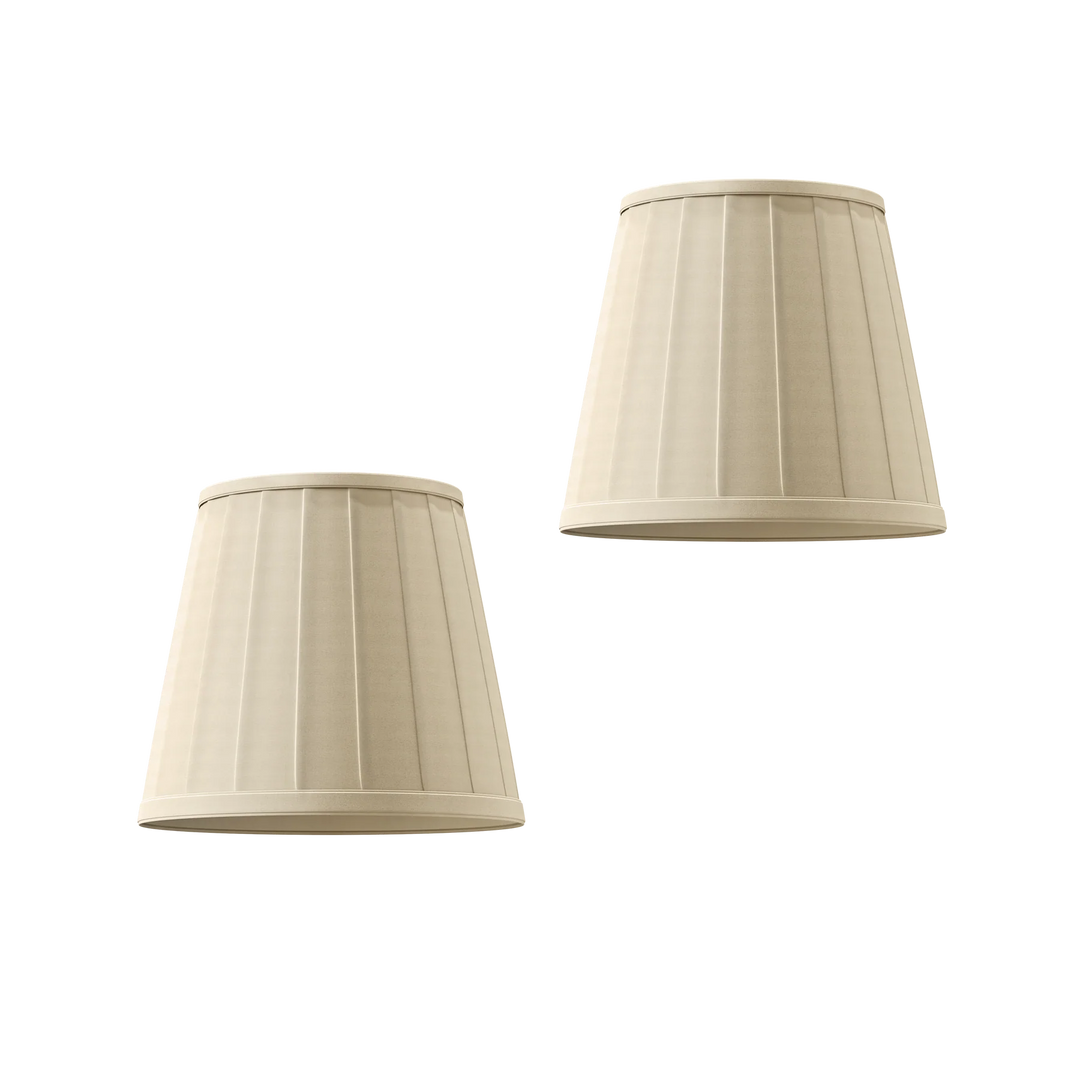 Elegant Pleated Light Covers